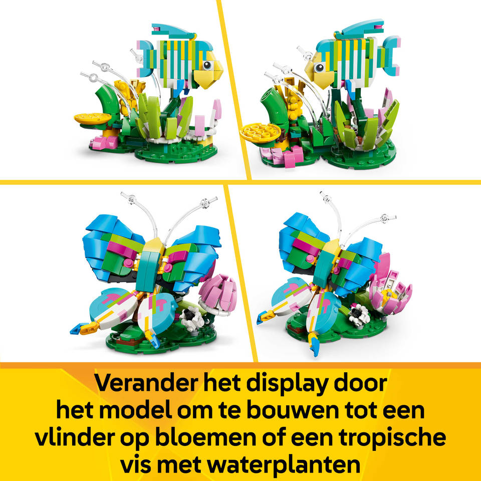 LEGO Creator 3-in-1 wilde dieren: kleurrijke kolibrie 31384