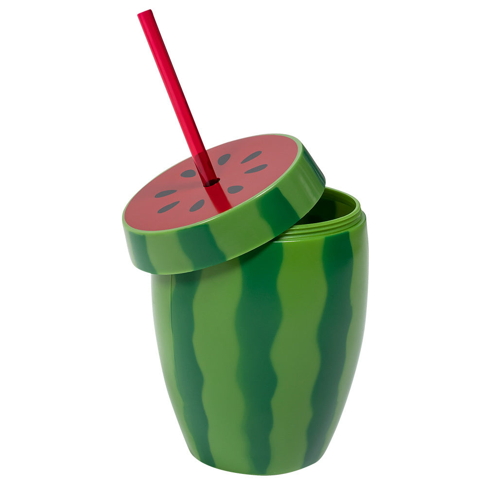 Beker Met Rietje Watermeloen