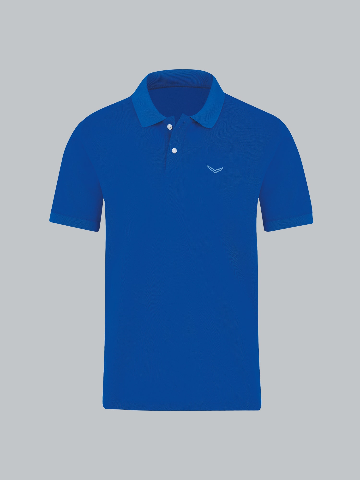 Polo-Shirt 100% Biobaumwolle Royal