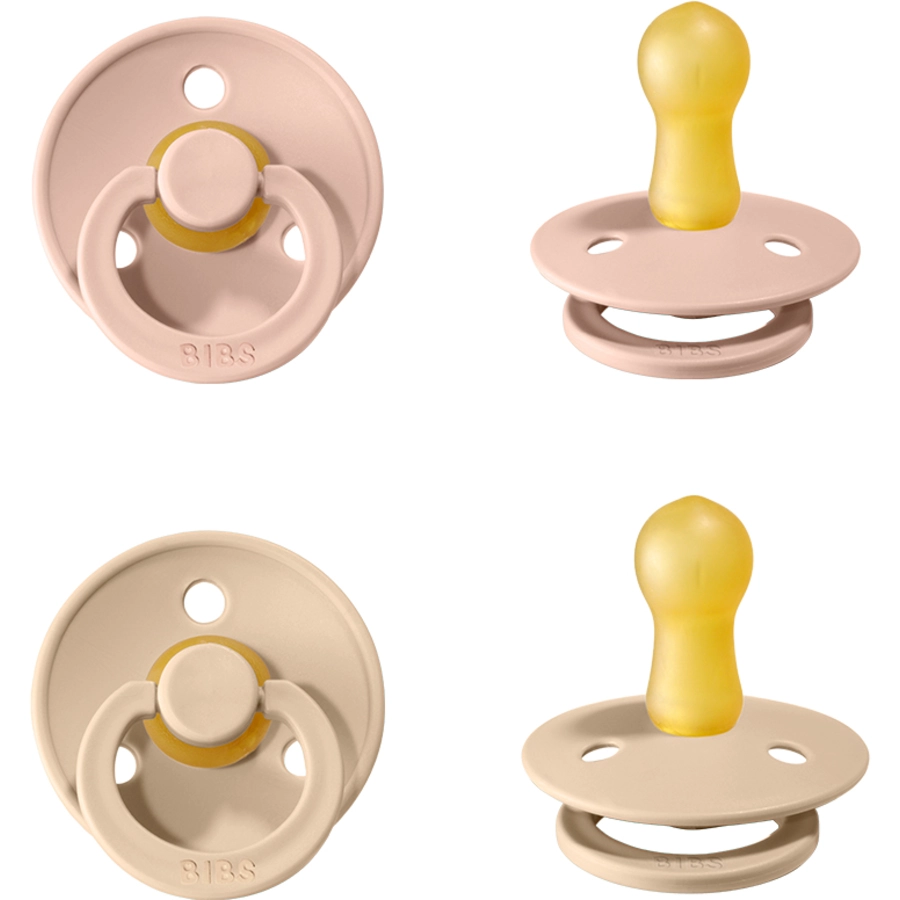 BIBS® Schnuller Colour Blush  Vanilla 0-6 Monate, 4 Stk.