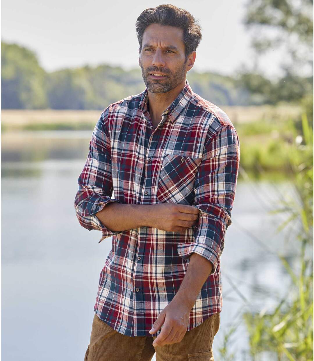 Chemise Flanelle Carreaux Laurentides