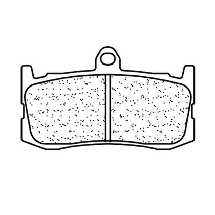 Plaquettes de freins CL Brakes Racing métal fritté - 1209C60
