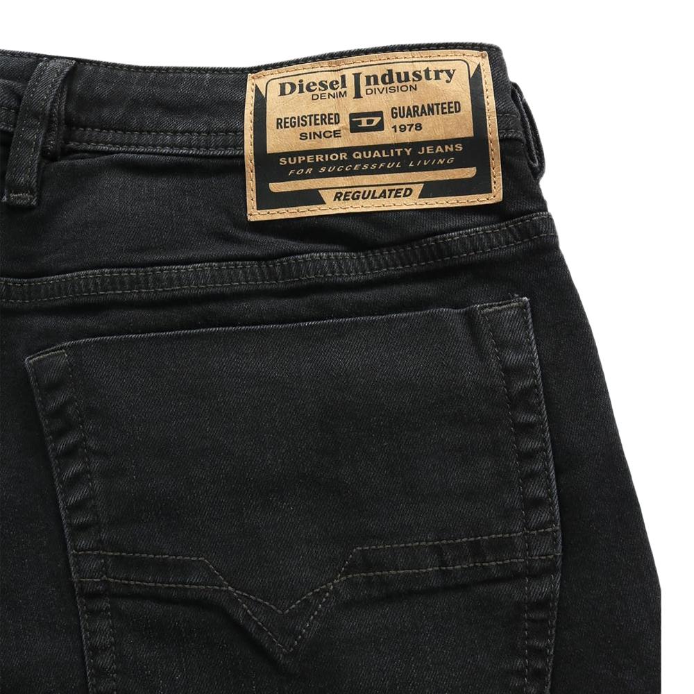 Diesel Jean Droit Noir Homme Diesel Zatiny