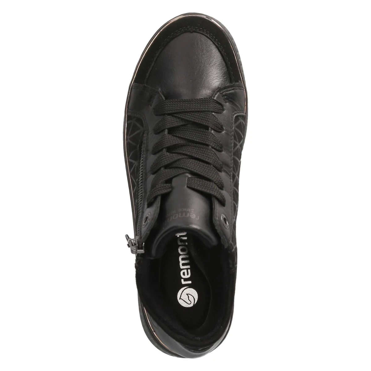 RemonteSchnürstiefeletten - schwarz