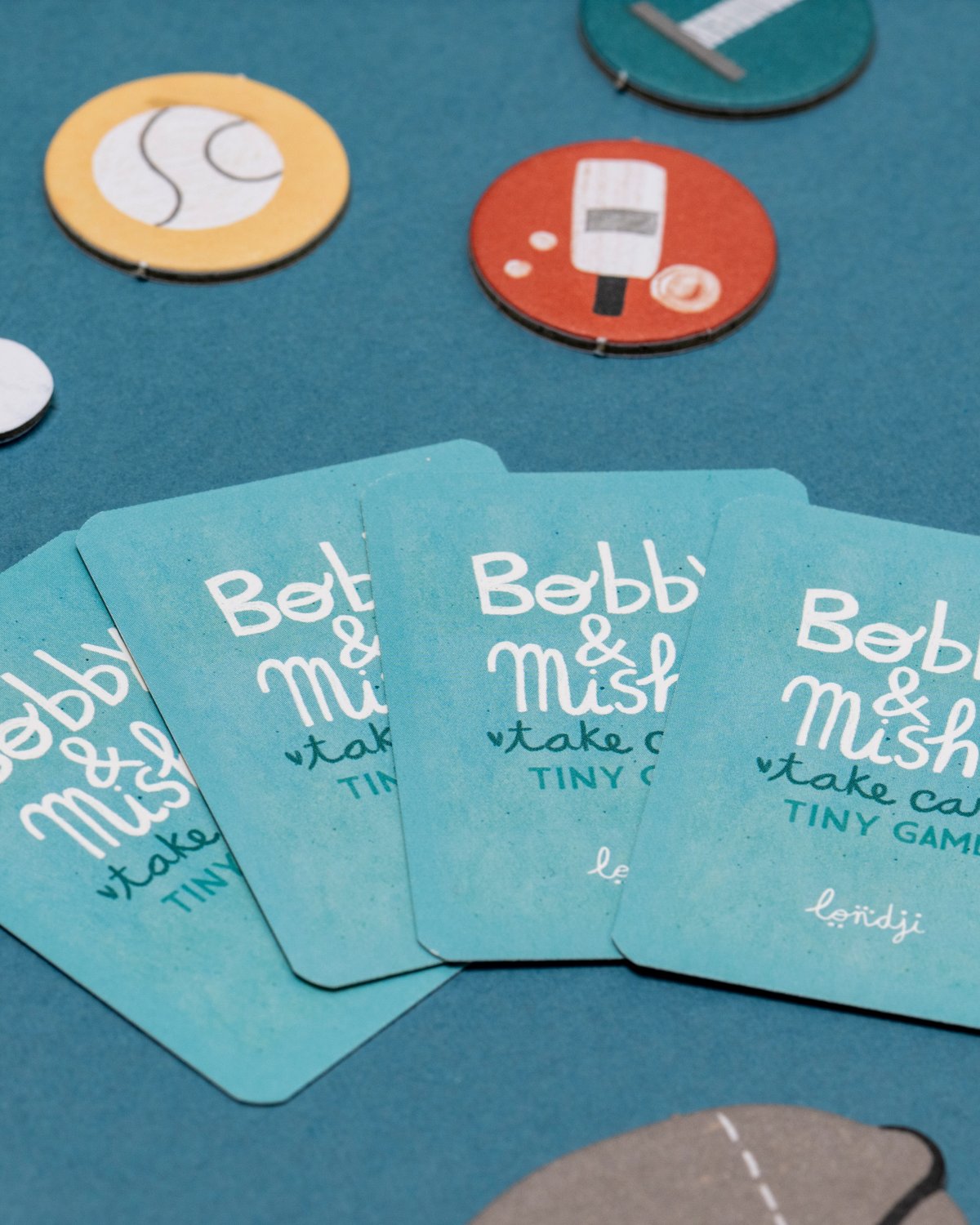 Brettspill Barn 4år, Pocket size – Memoryspill med Kjæledyrtema | Bobby & Mish Tiny Game