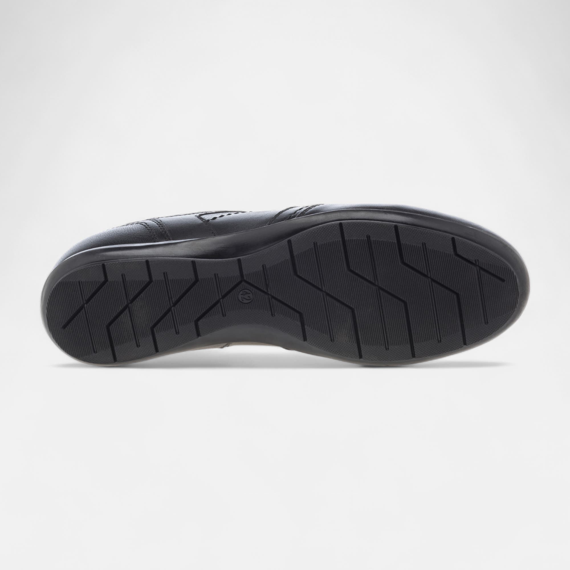 Baskets basses Homme en cuir noir