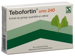TEBOFORTIN Uno Filmtabletten 240 mg, 60 Stück