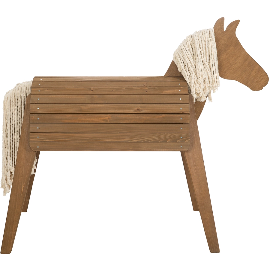 roba Holzpferd Outdoor teak