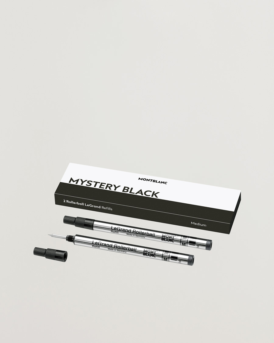 Montblanc 2 Rollerball LeGrand Pen Refills Mystery Black