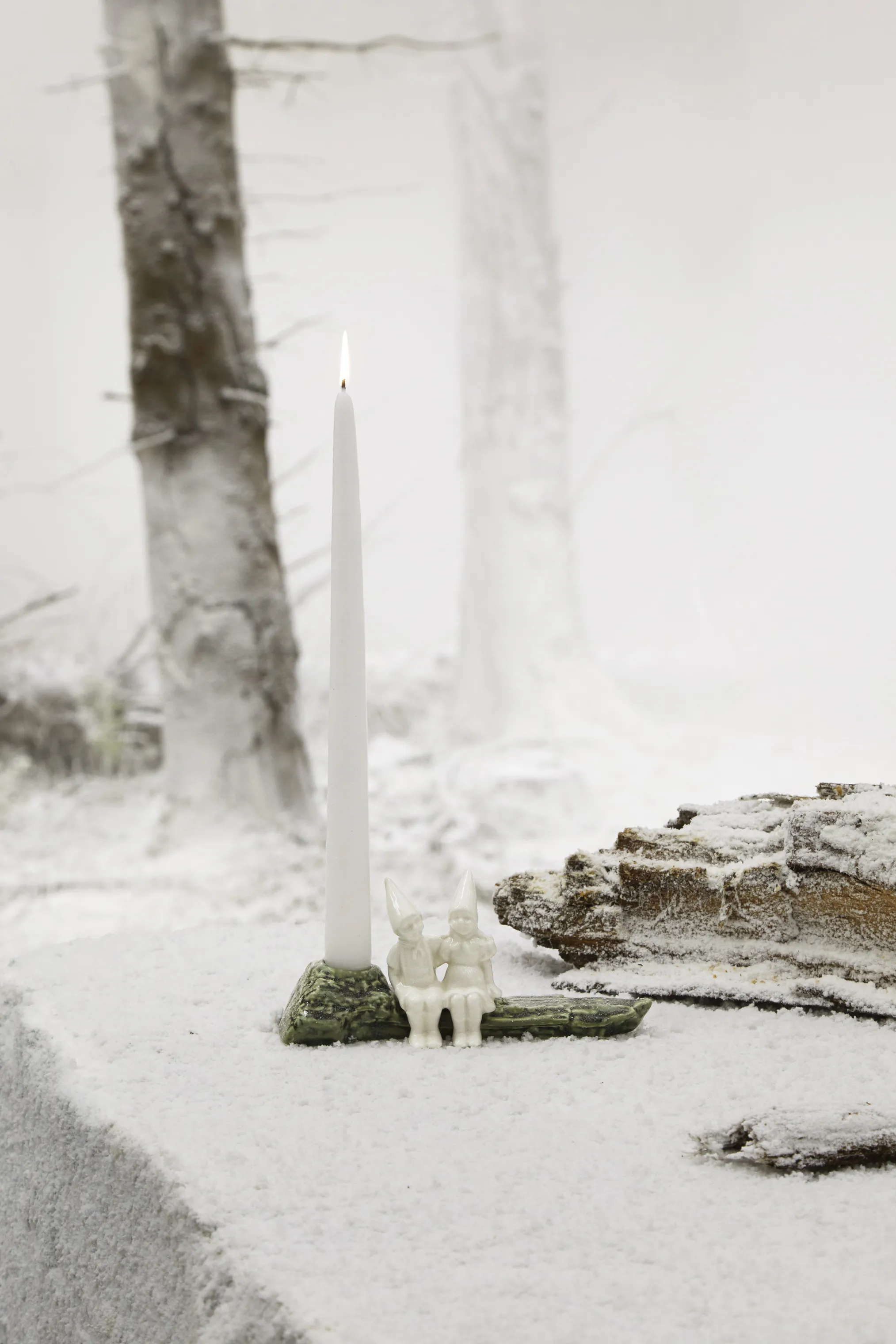 Kähler Christmas Tales Lysestage - Julekram