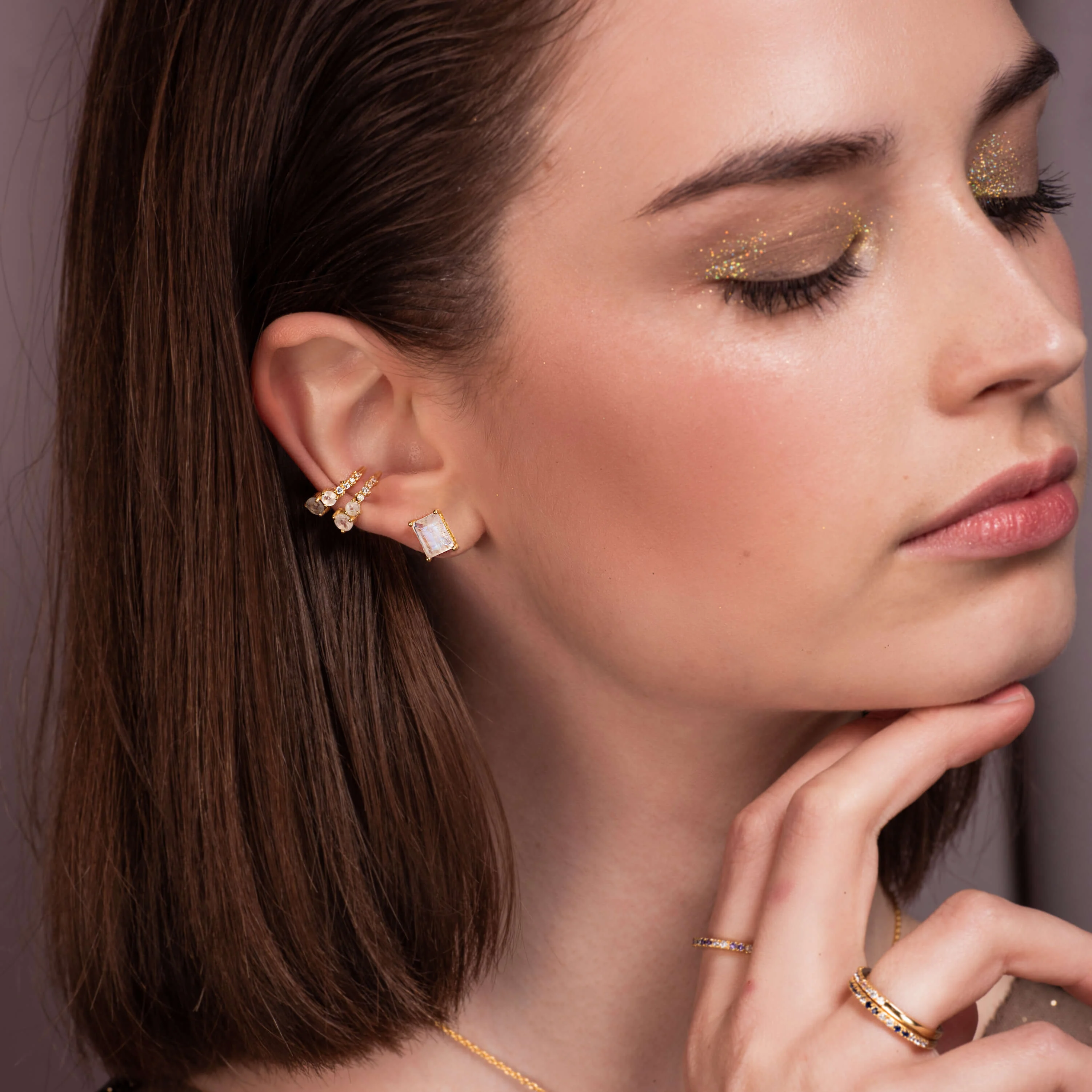 LERA - Boucles d'oreilles | Bleu