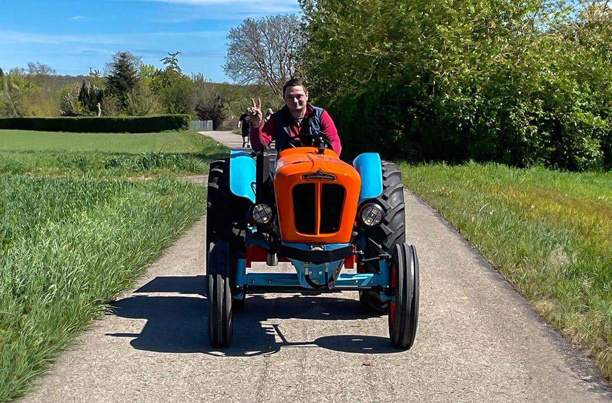 Lamborghini Traktor fahren Sindelfingen| mydays