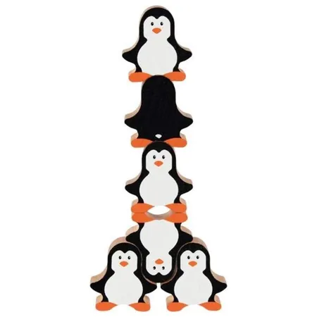 goki Stapelfiguren Pinguine, 18 Stück