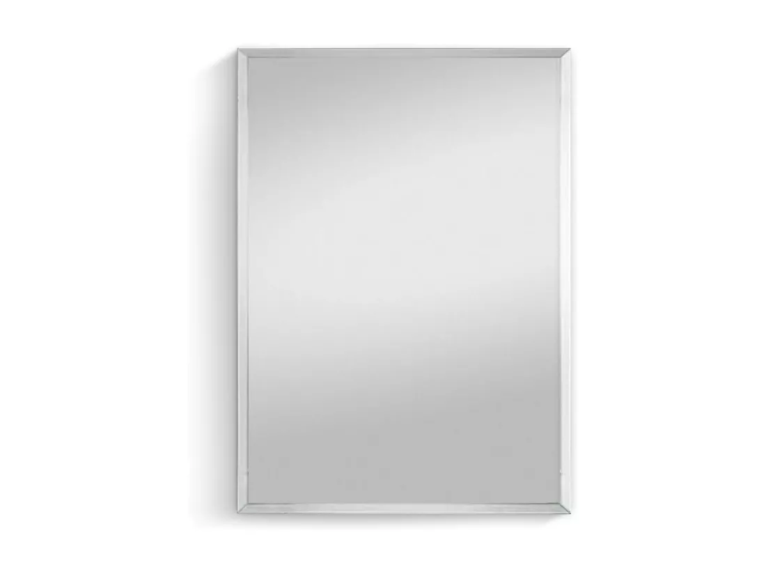 Sofia - Miroir mural - Gris - 40x60cm