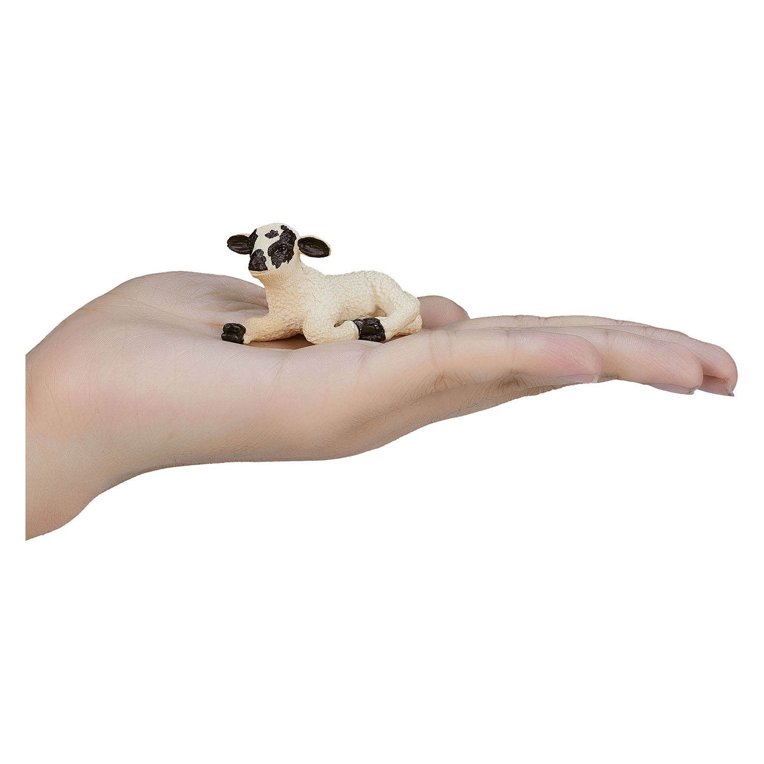 Mojo Farmland Lam Wit Zwart Liggend- 387060