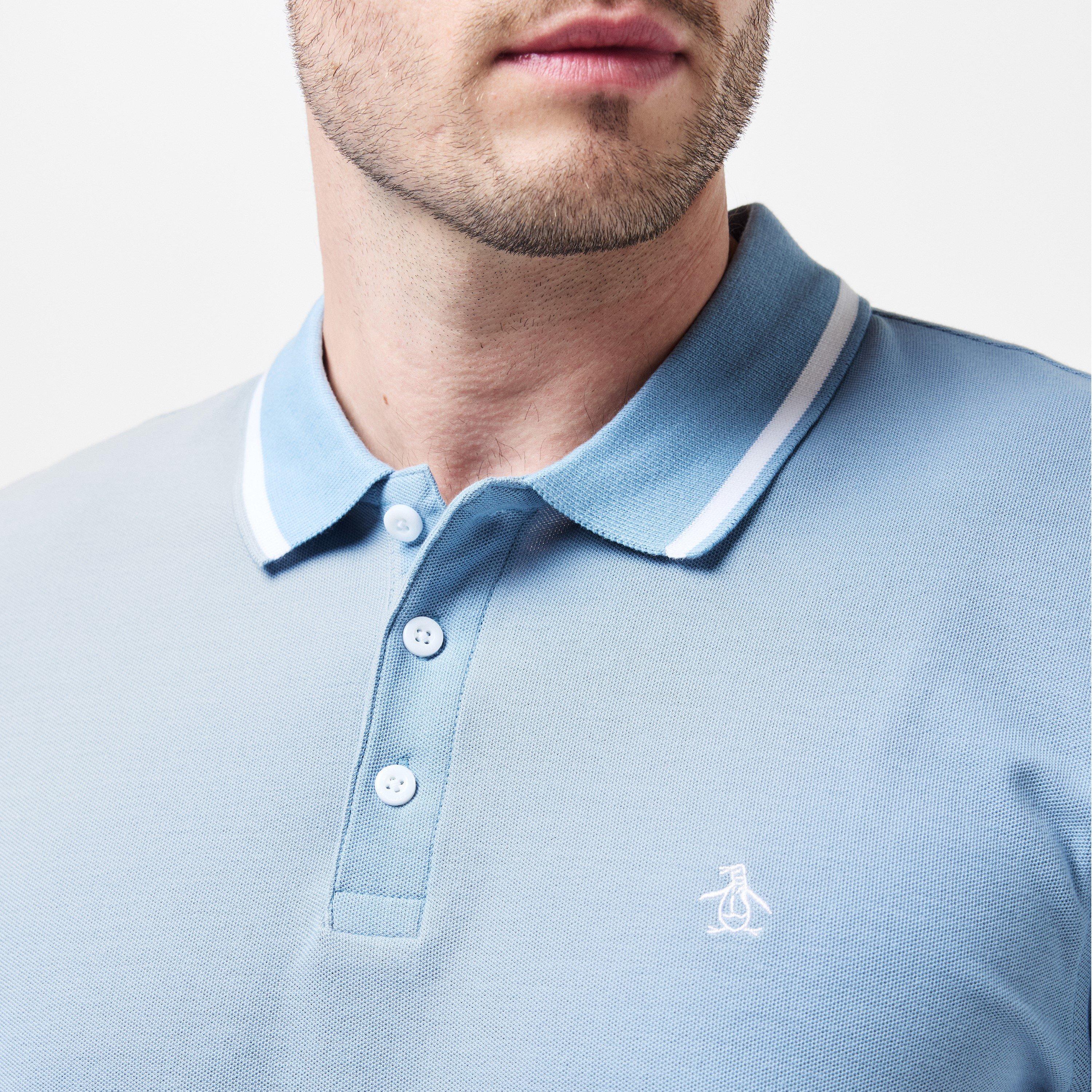 Original Penguin OP Tipped Polo Shirt Mens