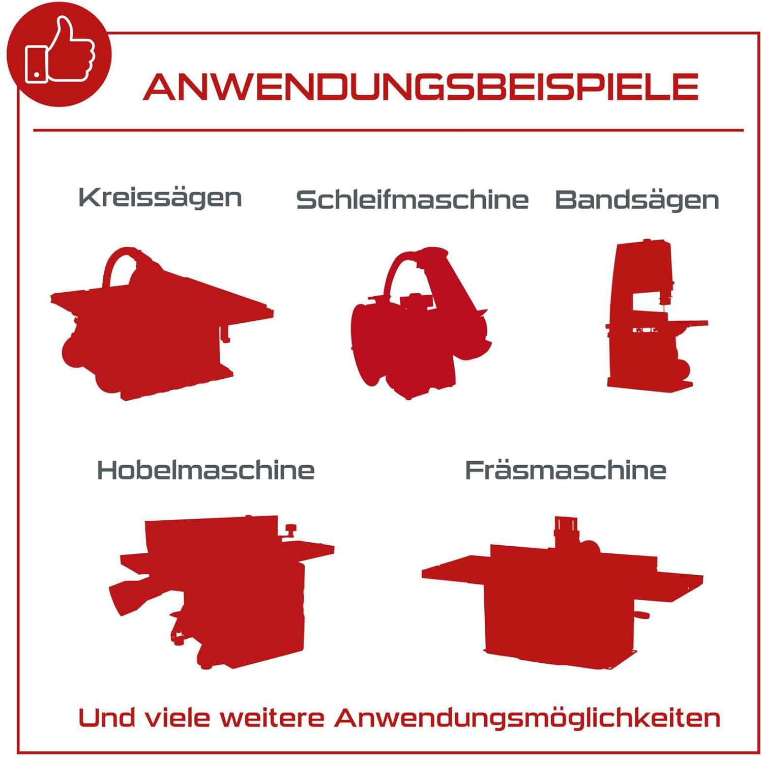 Practixx Absauganlage PX-AS-100 Werkstattsauger | Leistung 1200W | Luftleistung 215 m³/h | 65L Füllmenge Metallbehälter | 2m Schlauch Ø100mm | inkl. Filterpatrone, 4 TLG. Adapterset & 6 Papierfilter