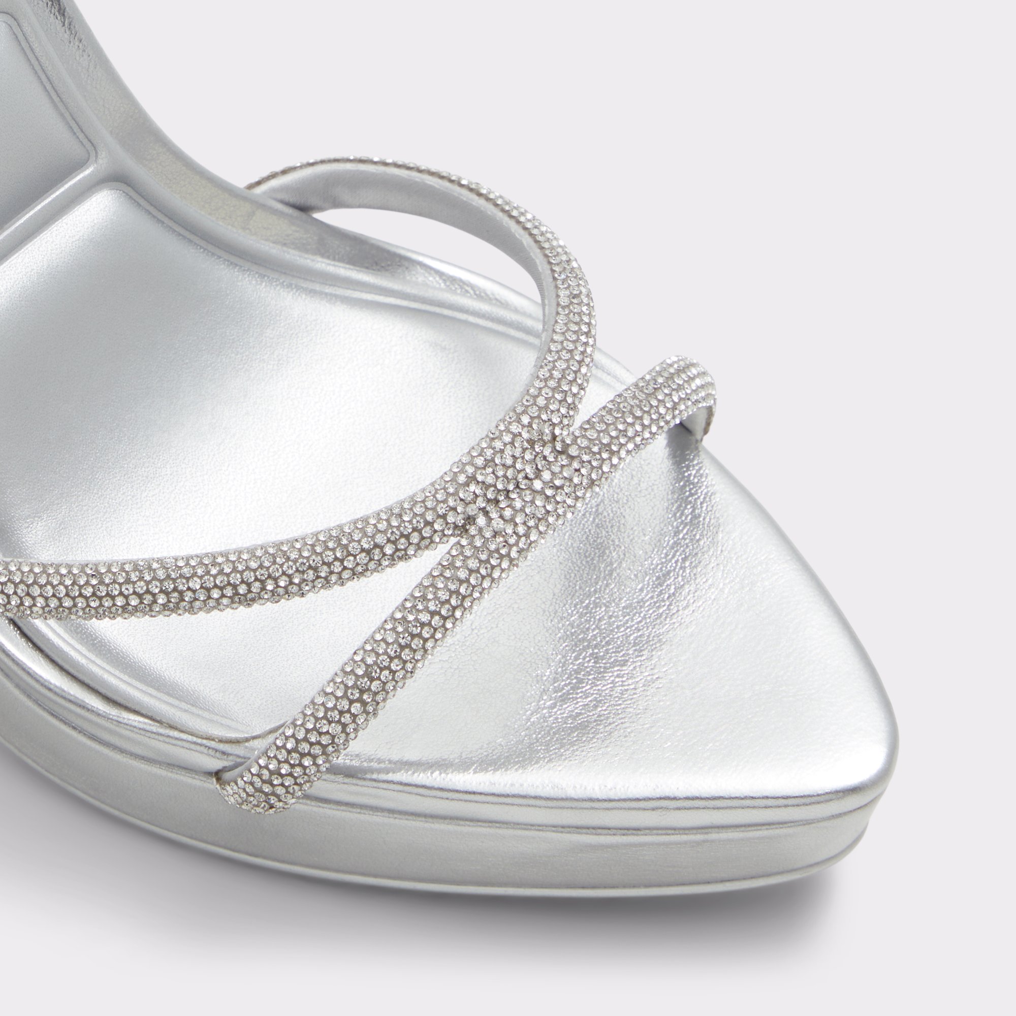 Izabella Silver Women Strappy Sandals