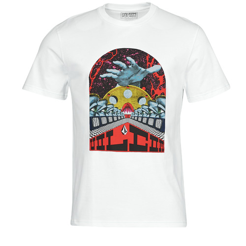 Volcom - ELZO DURT FA SS - Blanc