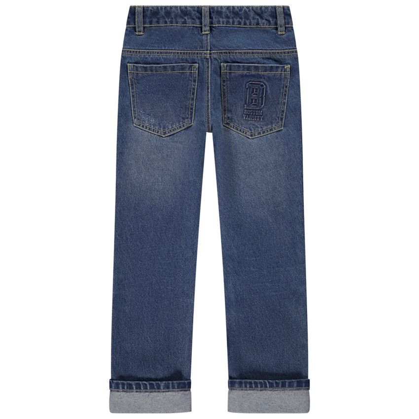 Jean regular pour garçon - Bleu moyen