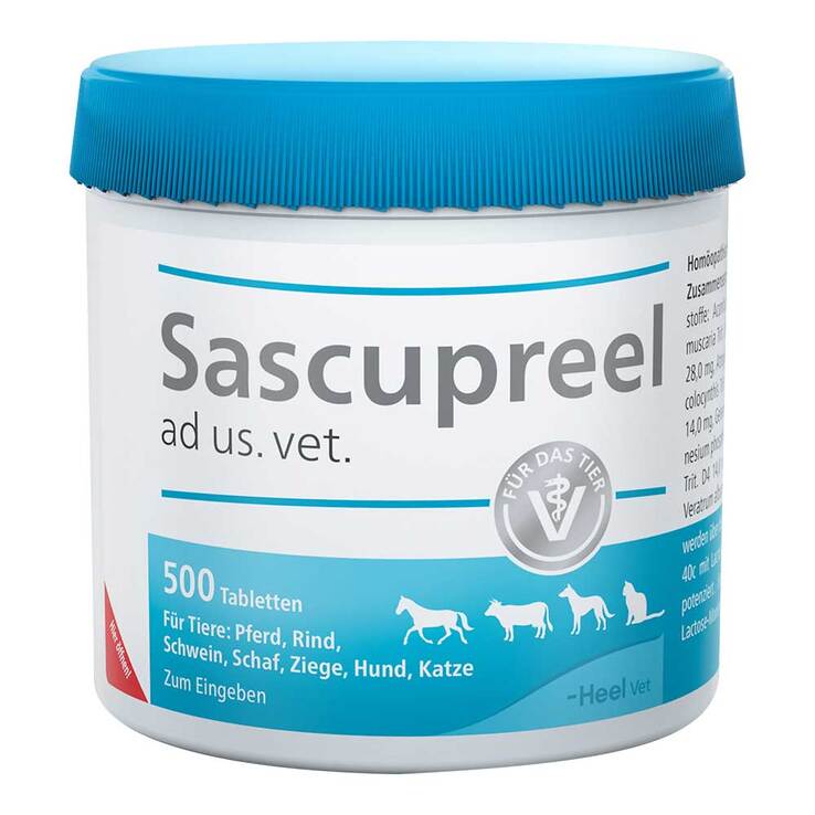 Sascupreel ad us. vet. Tabletten, 500 St
