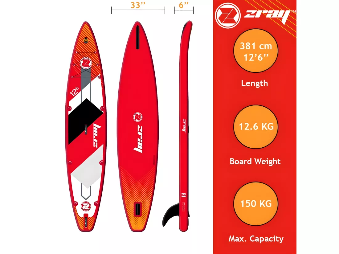 Stand Up Paddle gonflable Rapid 12'6