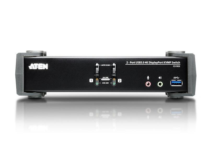 Aten KVM Switch CS1922 KVM Switch für zwei Computer