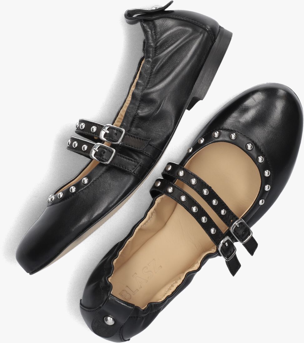 BLASZ zwarte blasz ballerina's 17600116