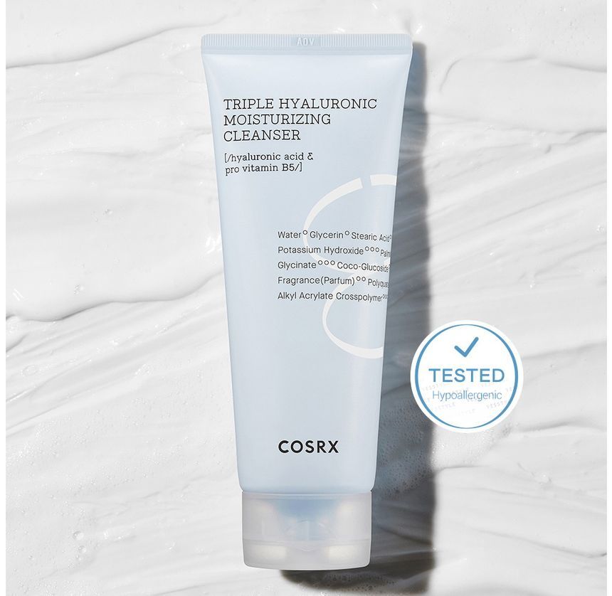 COSRX - Hydrium Triple Hyaluronic Hydraterende Reiniger