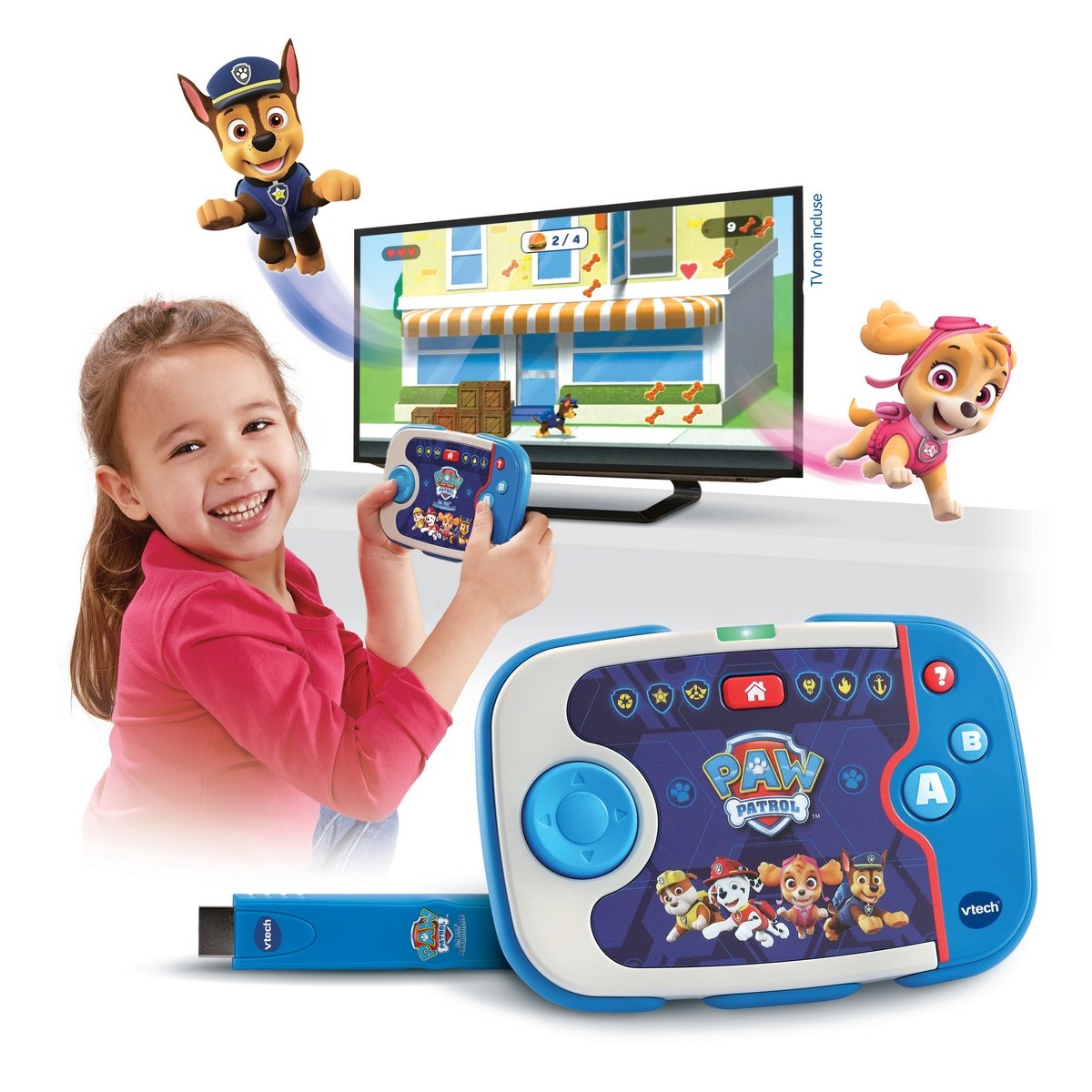 Console éducative Pat'Patrouille ABC Smile TV