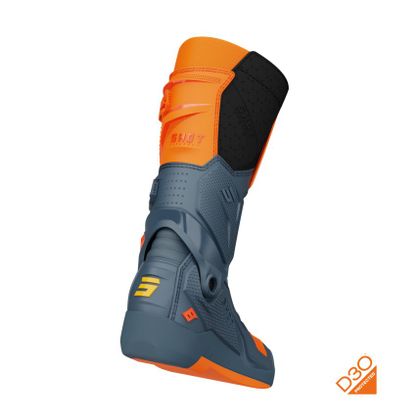 Bottes cross Shot RACE 8 2024 - Gris / Orange