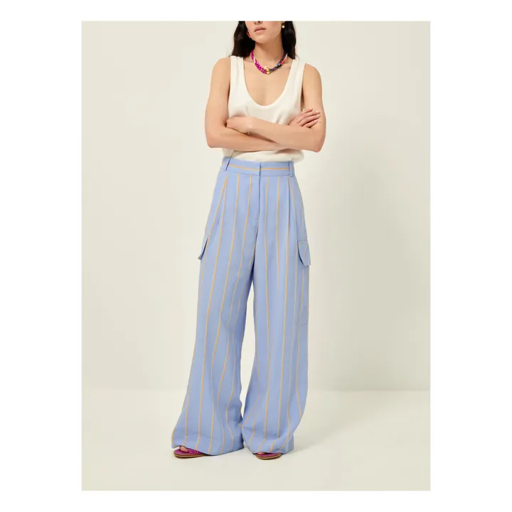 Sessùn Pantalon Gracia Rayures | Bleu