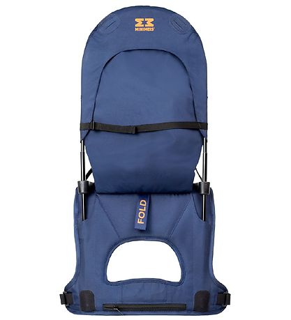 MiniMeis Babytrage - G4 - Schwarz/Navy