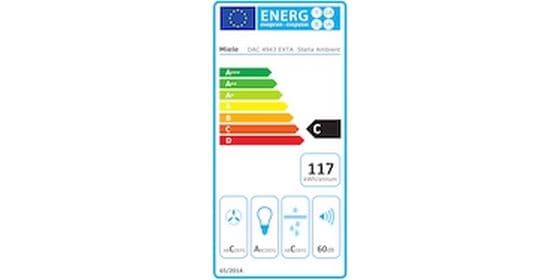 Miele Deckengebläse DAC 4943 EXTA Stella Ambient 3 Stufen Deckengebläse