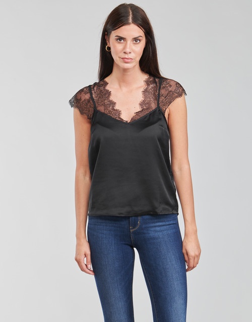 Guess - SS MIRANDA TOP - Noir