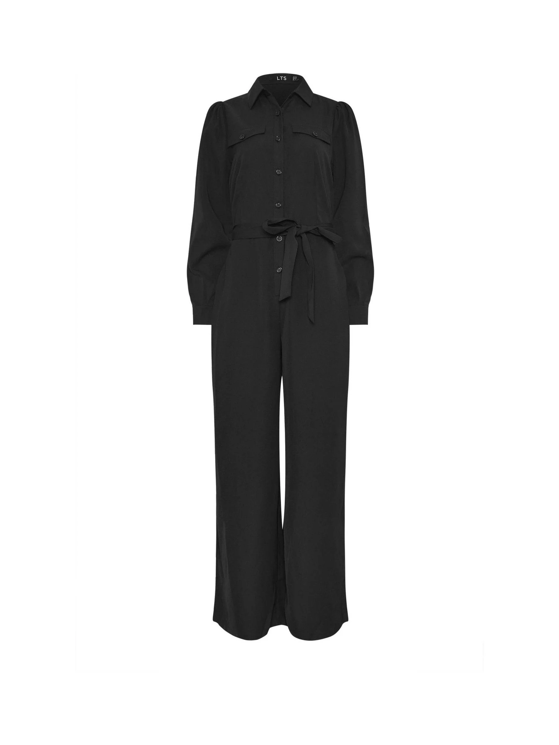 Long Tall Sally Long Sleeve Button Jumpsuit