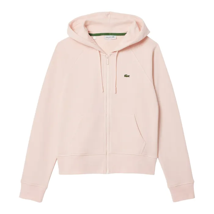 Lacoste Bio Cotton Fleece Hooded Vest Dames
