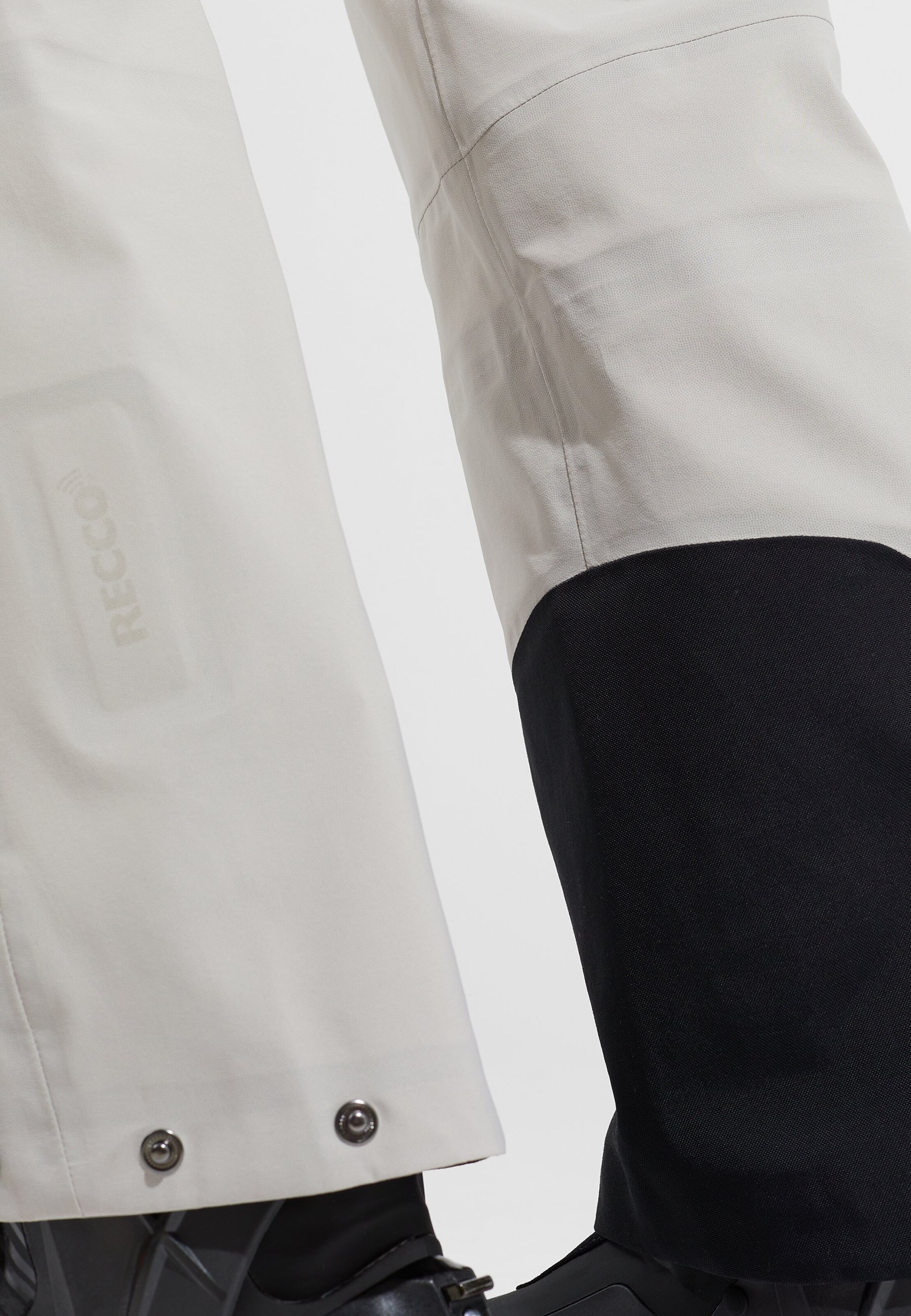 X-Alp 3L Hardshell-Skihose in silver cloud
