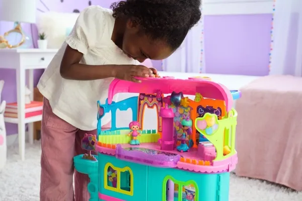 Gabby's Dollhouse Rooftop Roller Party Playset