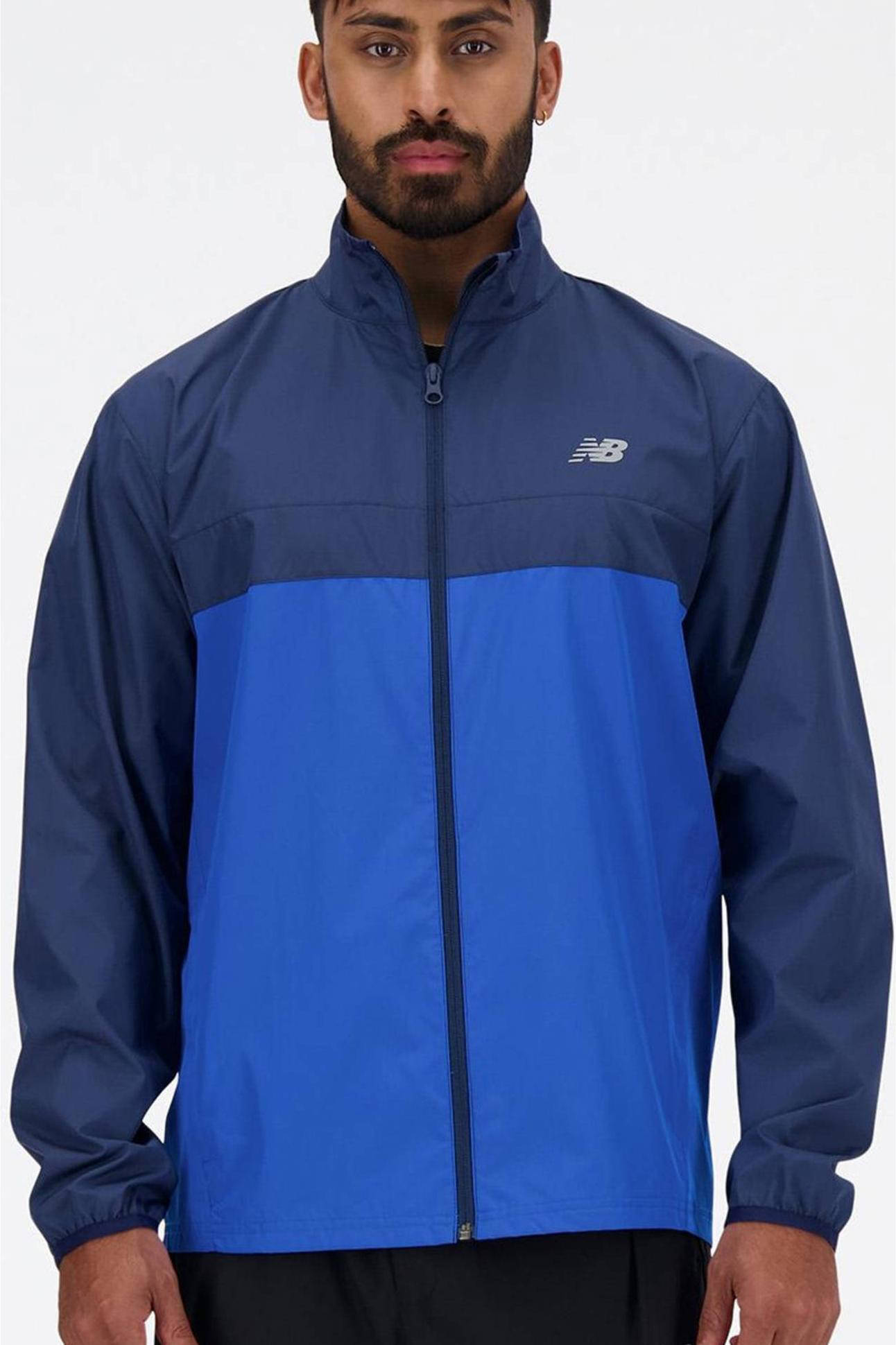 New Balance hardloop jack kobaltblauw/donkerblauw