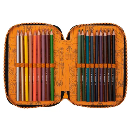 CoolPack Etui gefüllt, 3-Zip , STAR WARS – MANDALORIAN -Kollektion 2024-