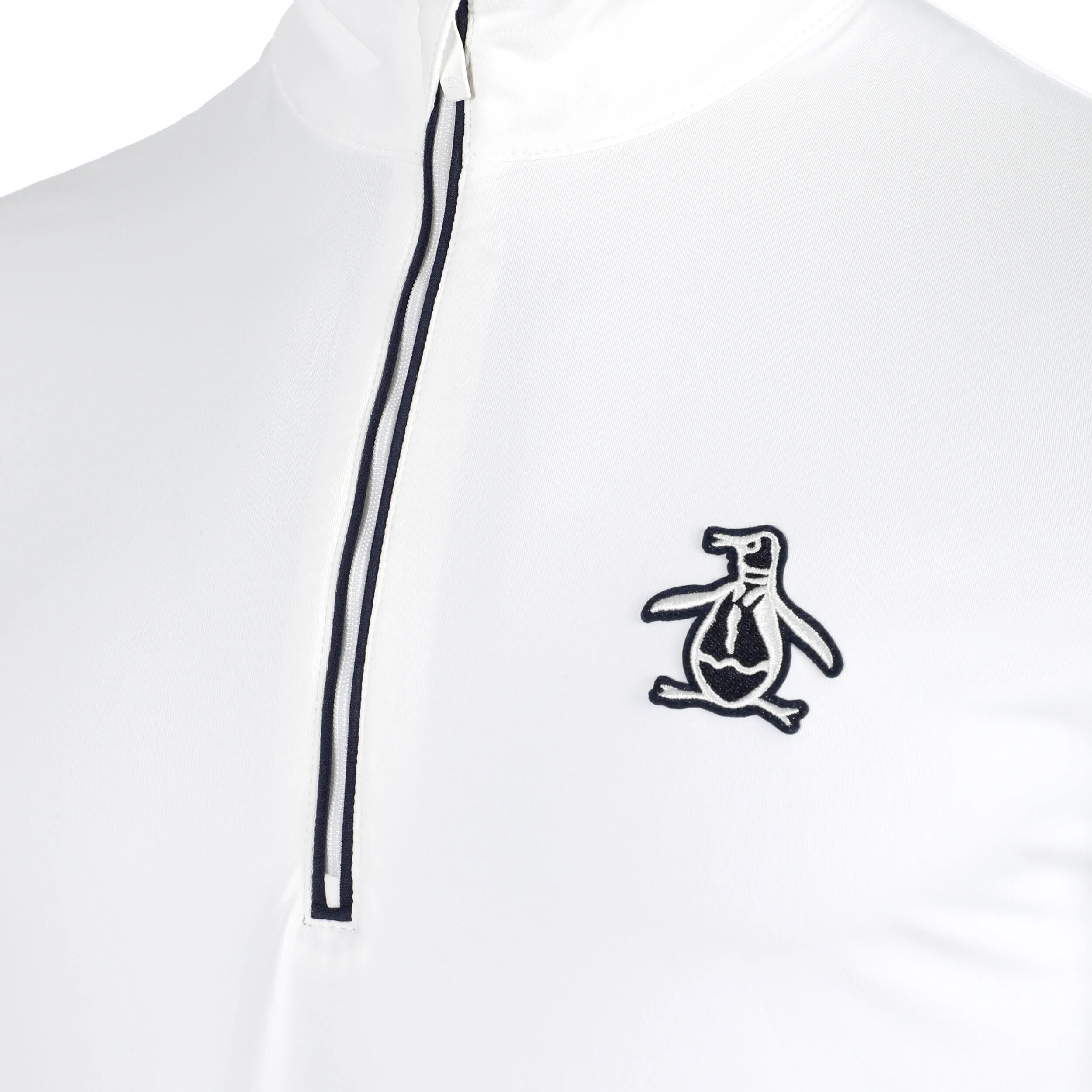 Original Penguin 1/4 Zip Technical Veste De Survêtement Hommes - Blanc