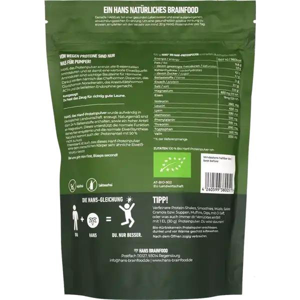 Bio Hanfprotein