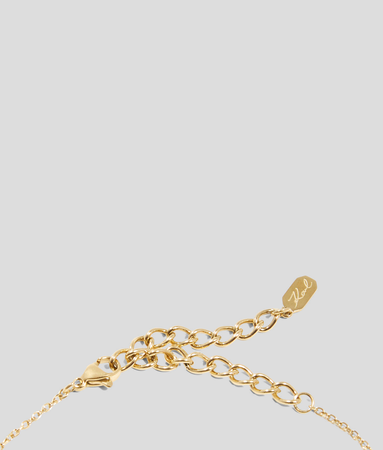 Collier à breloque en cristal KARL Signature - Or