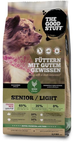 THE GOODSTUFF Huhn Senior & Adult light Trockenfutter