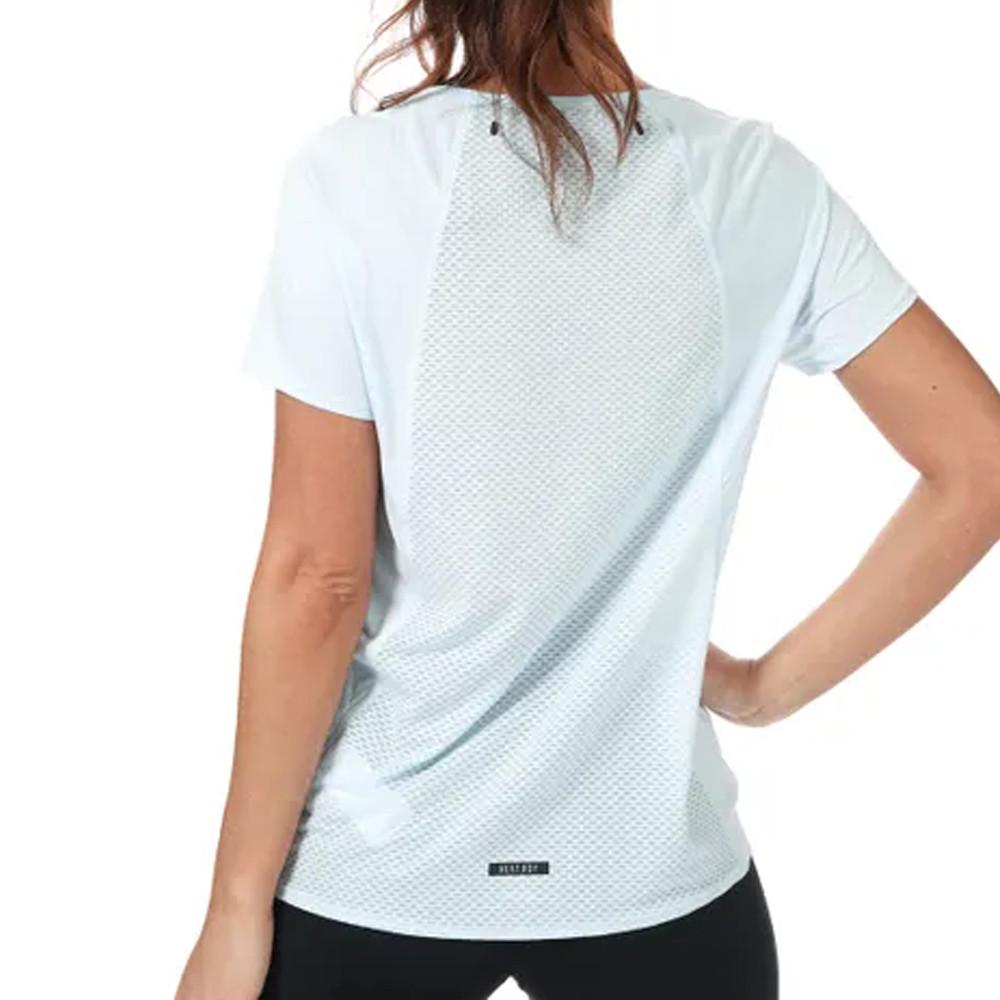 Adidas T-shirt de Running Bleu Femme Adidas Hea