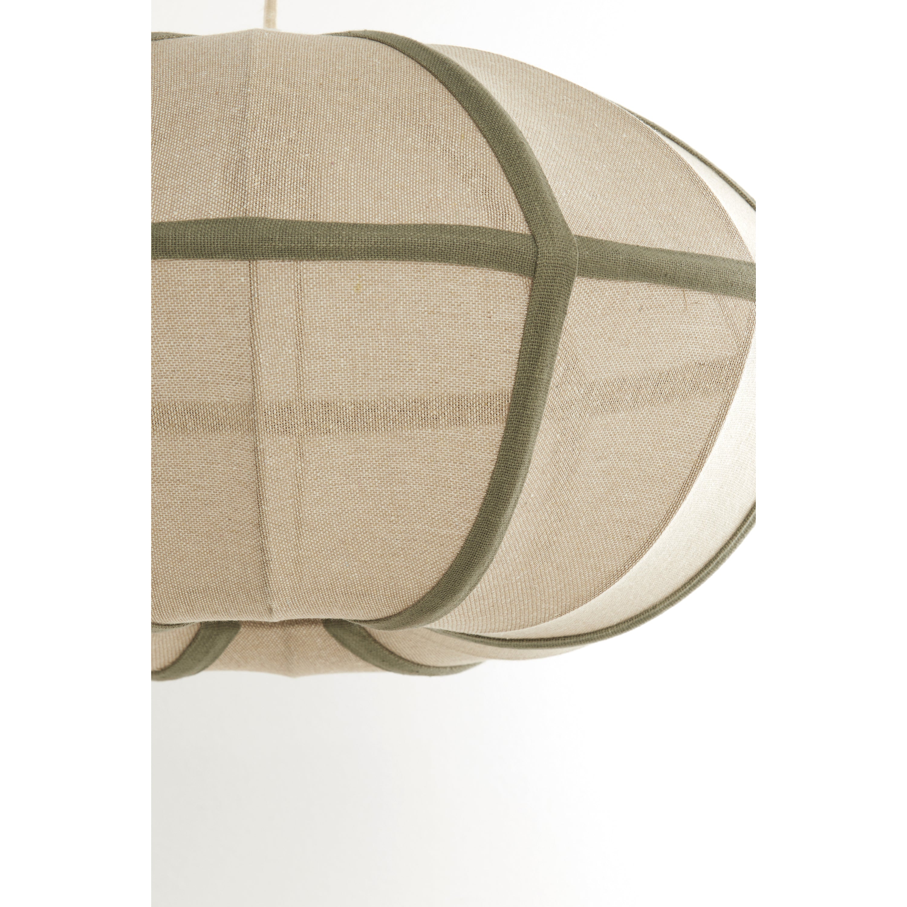 Light & Living - hanglamp - Mirelys - naturel - textiel - Ã 49cm -