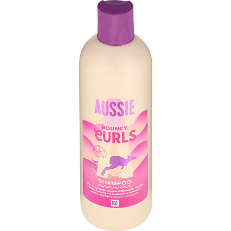 Shampoo m. jojoba-, kokos- og macadamianøddeolie krøllet hår