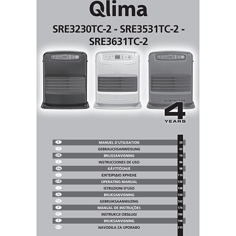 Qlima petroleumskamin SRE3531TC