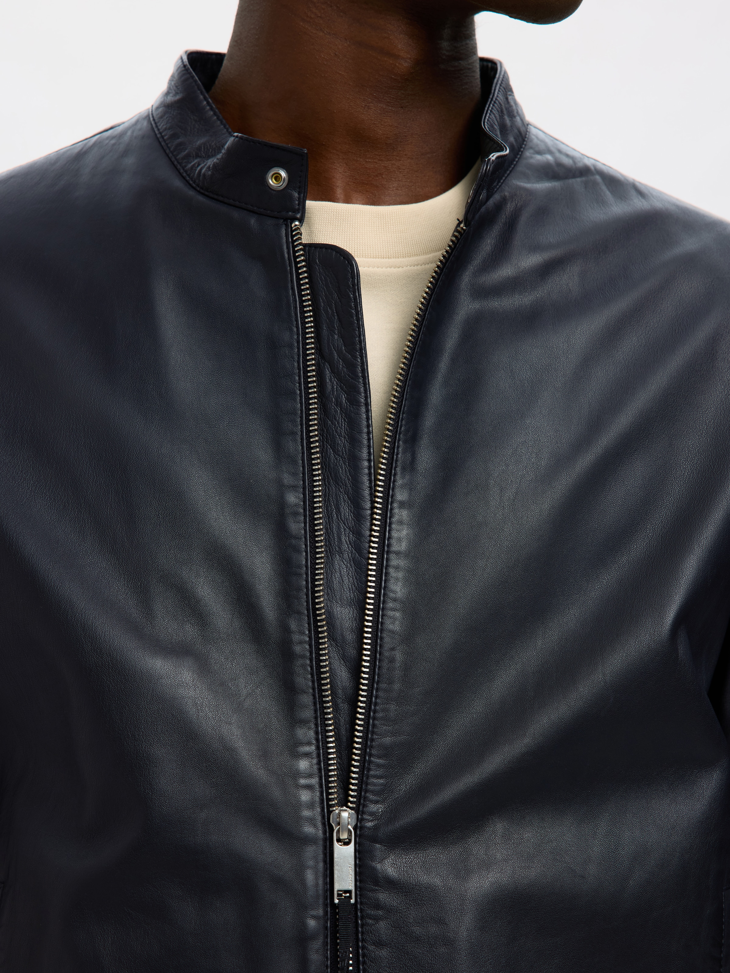 SELECTED HOMME Lederjacke »ARCHIVE CLASSIC LEATHER JKT«